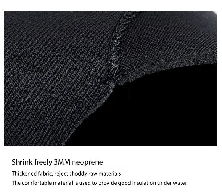 Neoprene Cap 3mm 5mm Swimming Hat With Shoulder For Men Women Protect Head Diving Scuba Spearfishing Hood Surf Helmet Accessorie