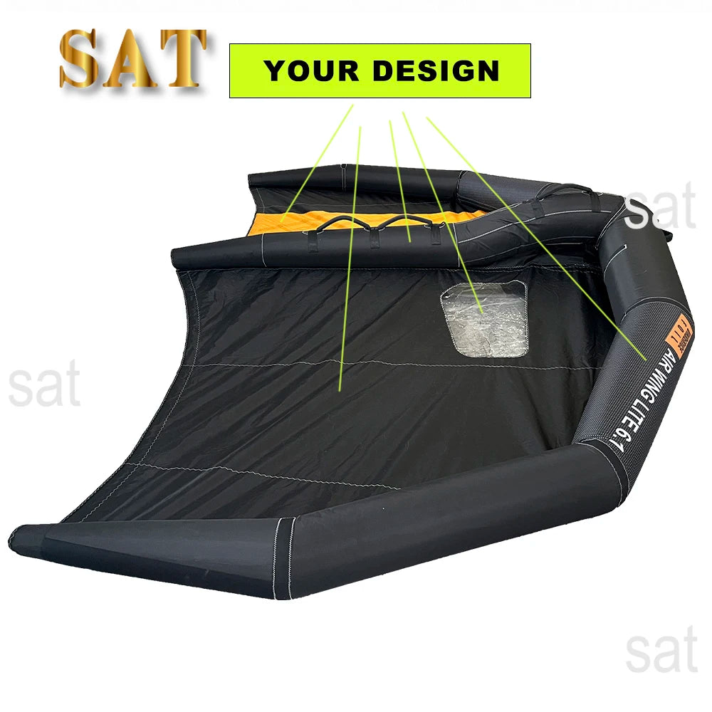 Wholesale OEM Surfboard Kite Surfing Wing Foil Wingsurf Hydrofoil Watersports High Quality Inflatable Wing Foil