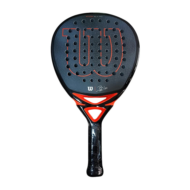 2024 New Pala Padel Paddle Tennis Racket Soft Face Carbon Fiber Soft EVA Face Sports Racquet Outdoors Equipment