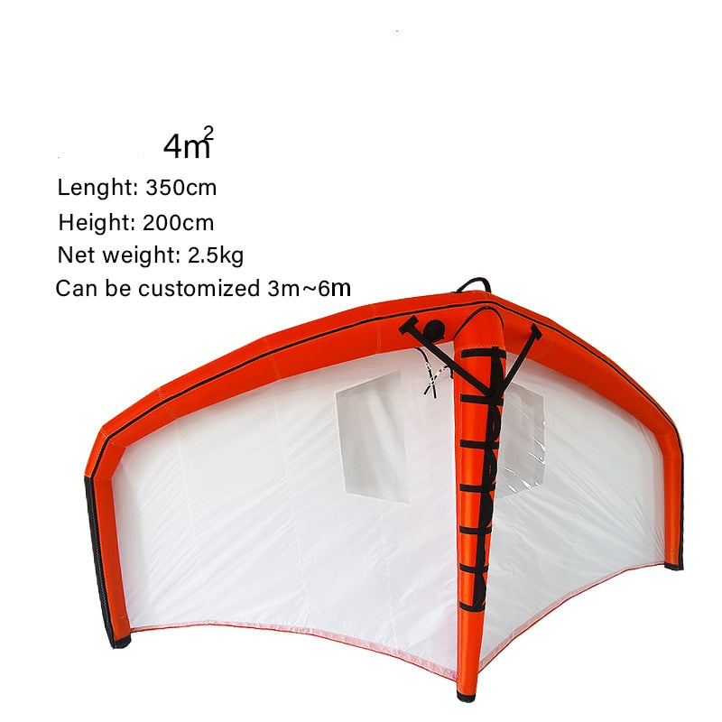 Wing Foil Surfing Inflatable Kite Lightweight Wind Wingsurf 3m 4m 5m 6m
