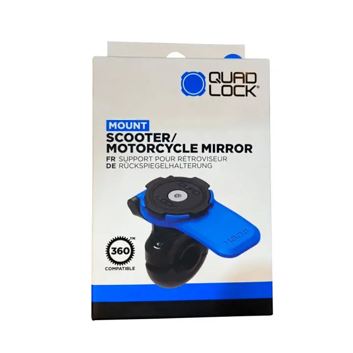 QUAD LOCK Scooter/Motorcycle - Mirror Mount Motor cycle Accessories