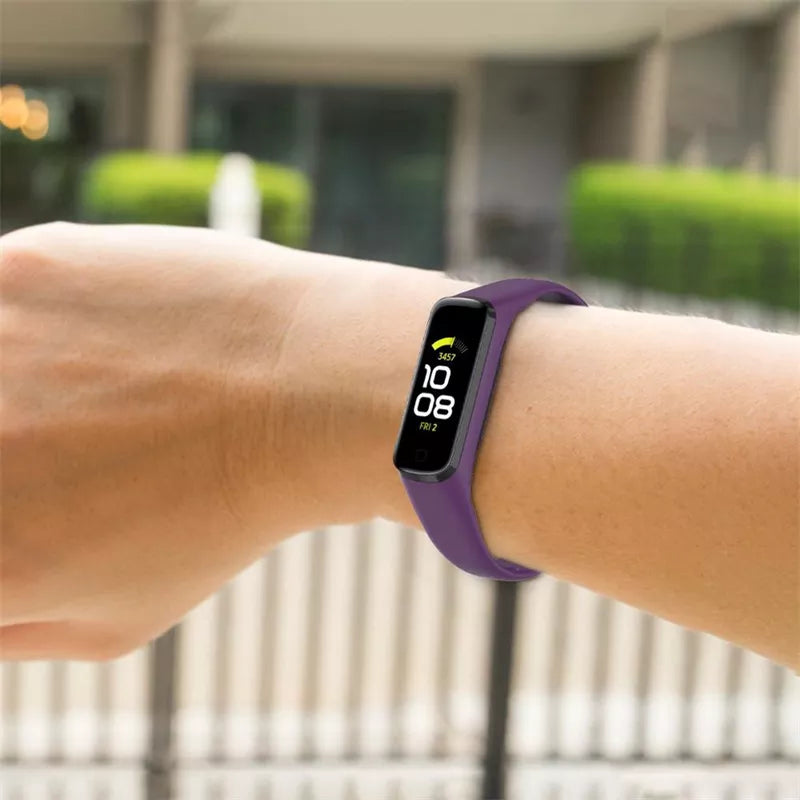 Silicone Band Strap For Samsung Galaxy Fit 2 SM-R220 Watch Bracelet Replacement Sport Watchband Correa For Samsung Galaxy Fit 2