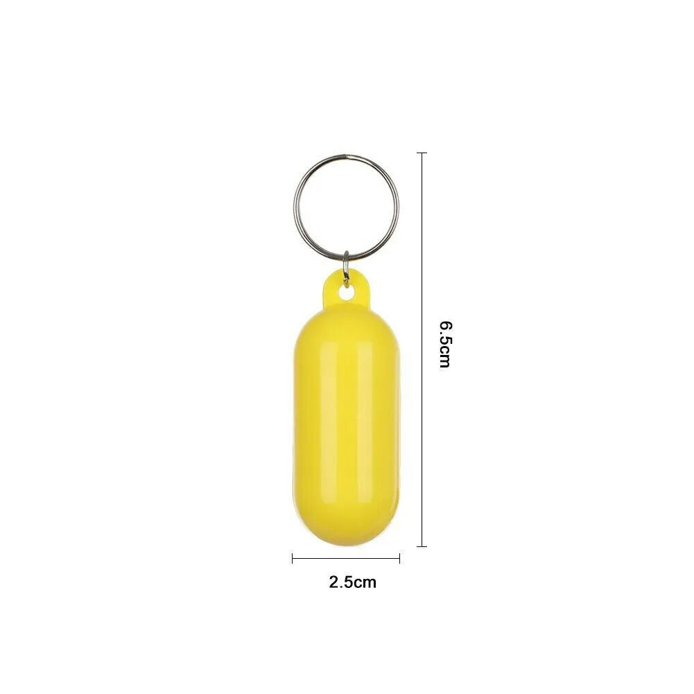 100% novo 2 peças chaveiro flutuante fender chaveiro flutuante barco à vela marinho chaveiro flutuante