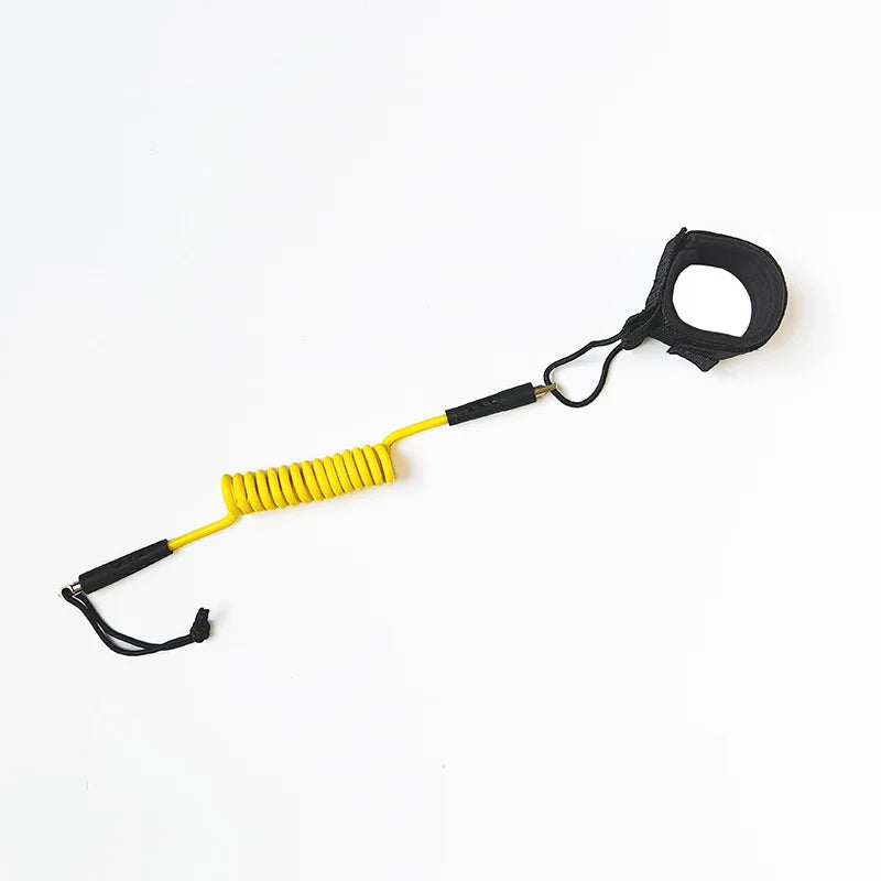 Surfboard accessories Surfboard elastic retractable safety hand rope wakeboard raft kayak lifesaving TPU rotatable wrist strap