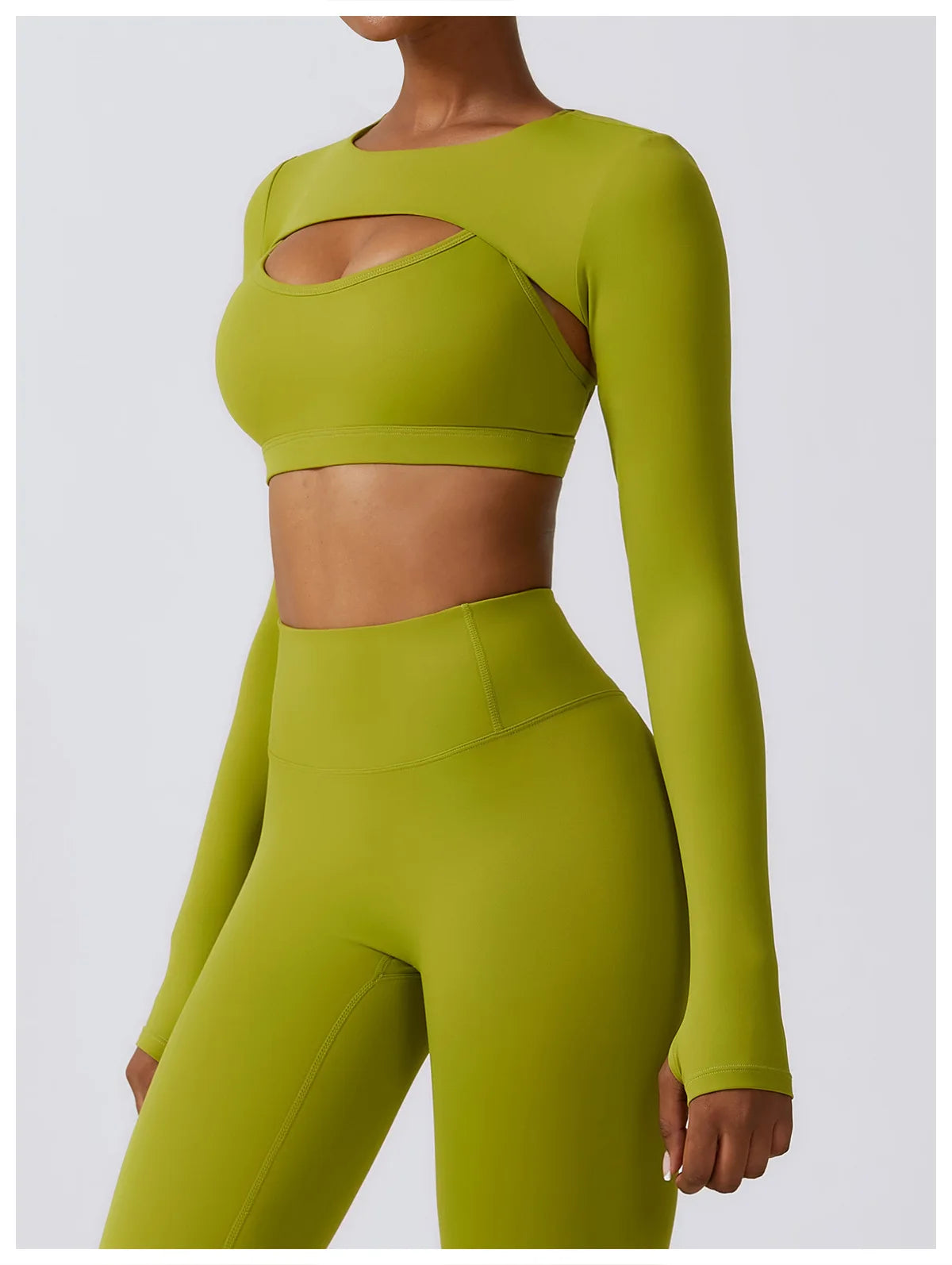 New Sports Camisole Yoga Long Sleeved Shawl Yoga Top Nude Fitness Yop Gym Push Ups Workout Top Running Sports Smock