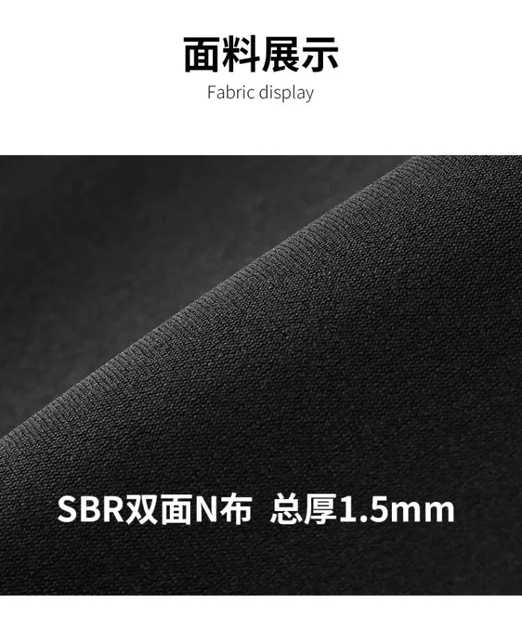 1.5mm wetsuit OUZO split diving top pants men's long sleeve cold protection sunscreen surf suit winter swimsuit scuba diving