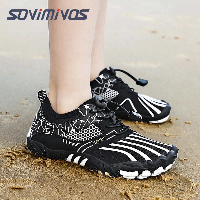 Kids Boys & Girls Water Shoes Sports Aqua Athletic Sneakers Lightweight Sport Fast Dry Shoes(Toddler/Little Kid/Big Kid)