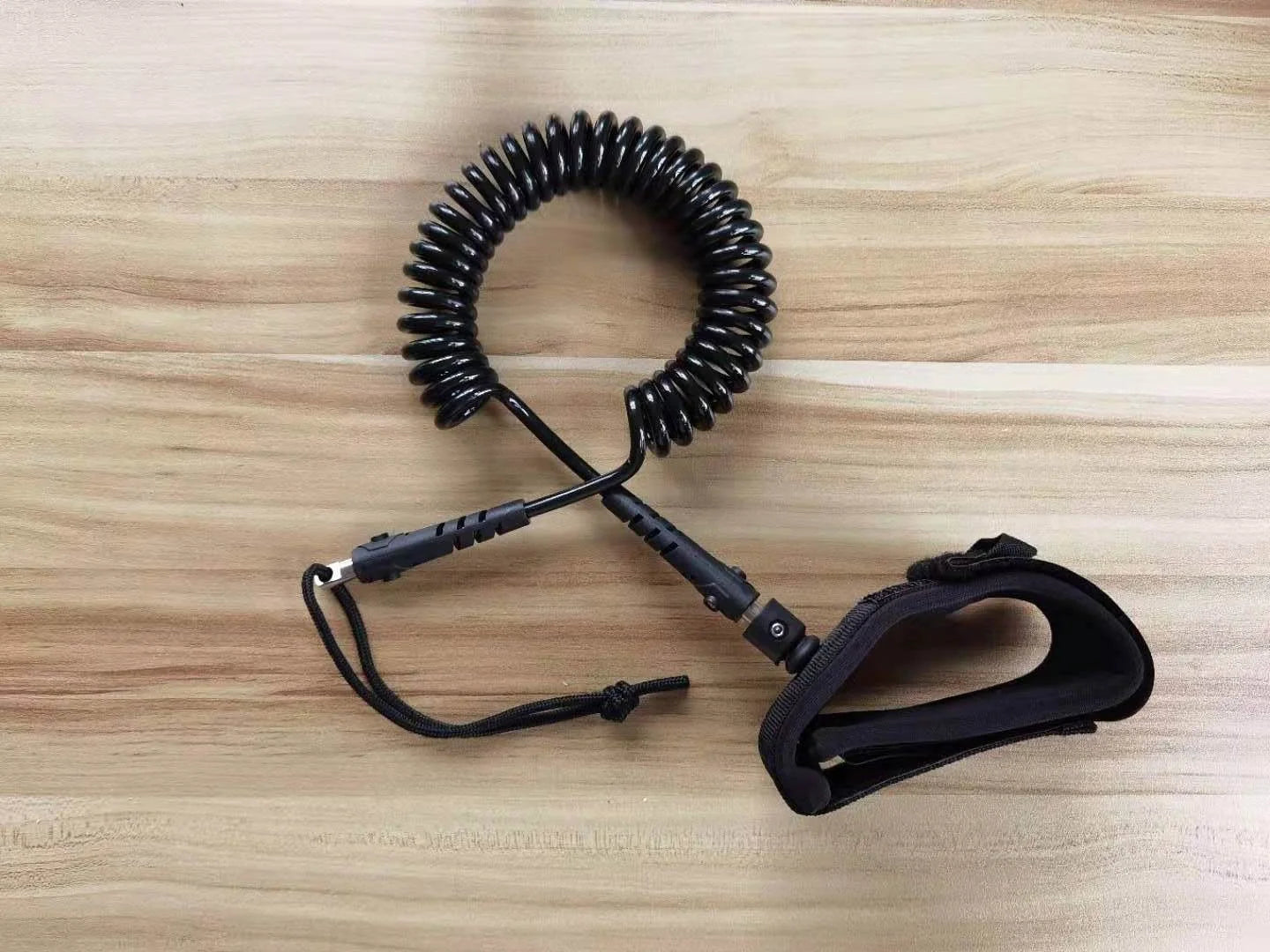 Surf Sup 10 Feet Ankle Leash Surfing Elastic Coiled Stand UP Paddle Board Leg Rope Surfboard Ankle Leash
