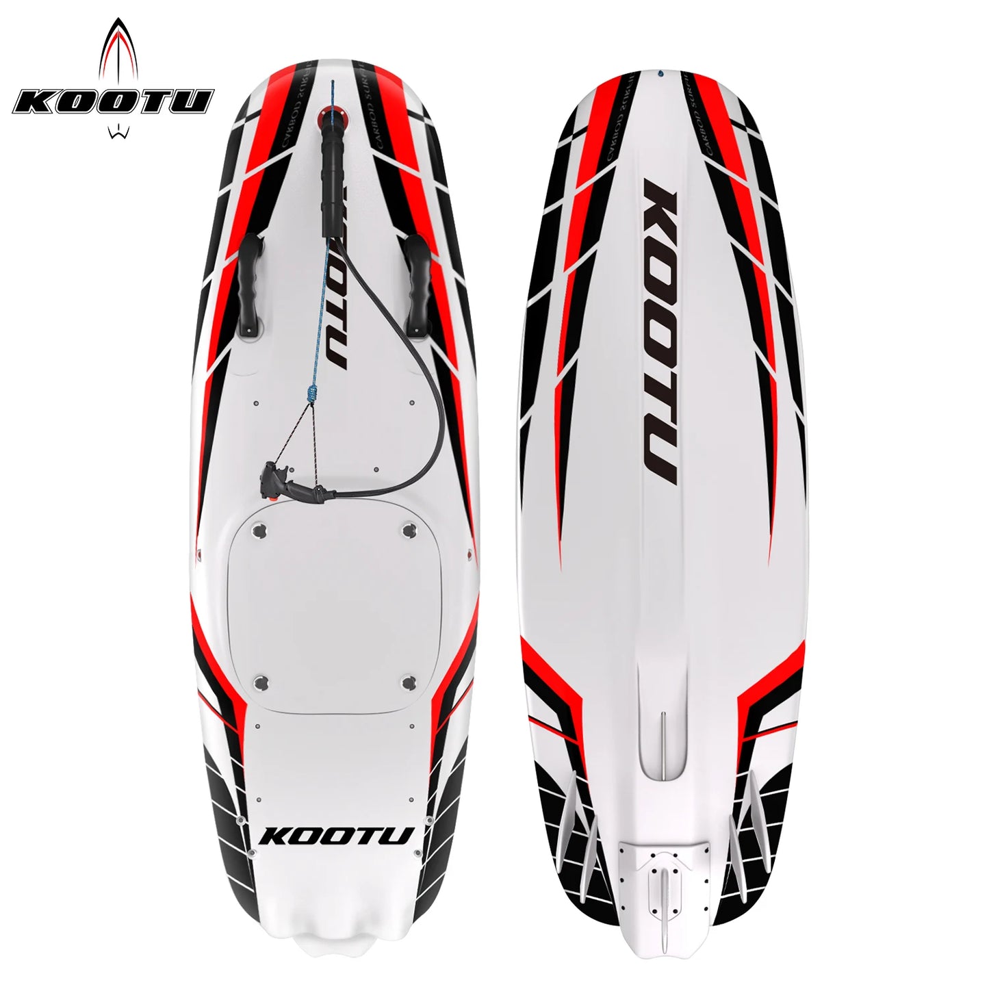 KOOTU Jet Surfboards Full Carbon Fiber Surfboards Gasoline Surfboards 109cc Power Electric Surfboards Water Surfboards