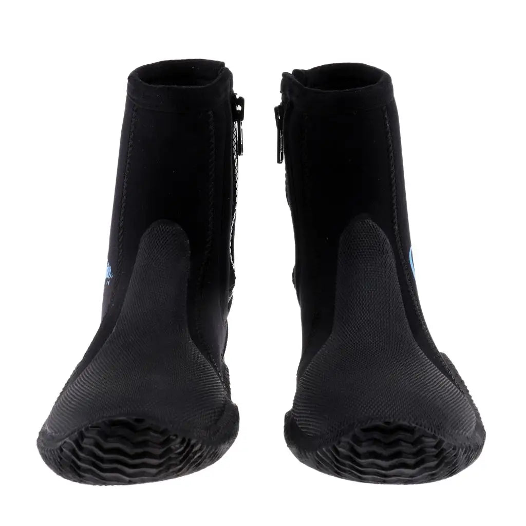 Professional 5mm Neoprene Scuba Diving Boots Surfing Swim Water Sports Canoe Kayak Warm Boots Shoes Wetsuit Boots for Snorkeling