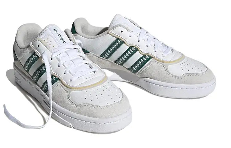 adidas originals Courtic Lifestyle Shoes Unisex Low-top White/green/light Gray Sneakers shoes ID4080