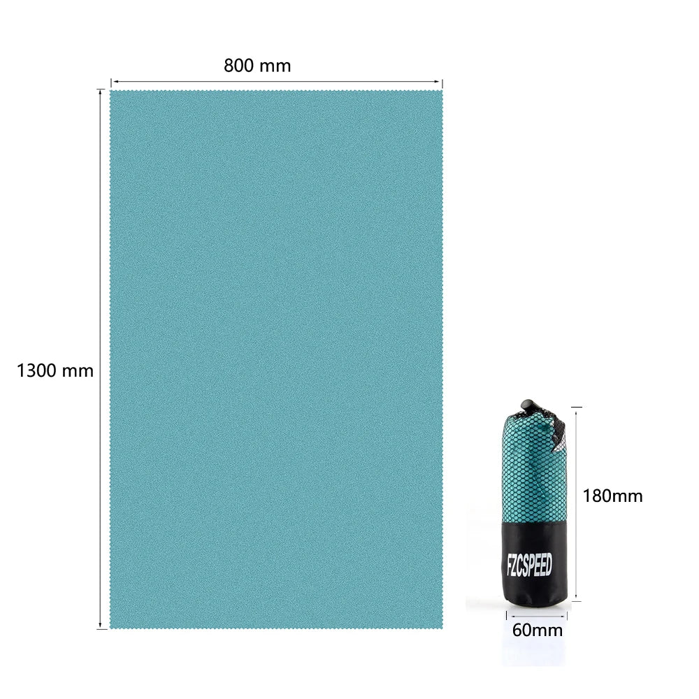 Quick-drying Lightweight Absorbent Travel Towel Swim Towels for Sports Camping and Hiking Are Soft and Super Absorbent