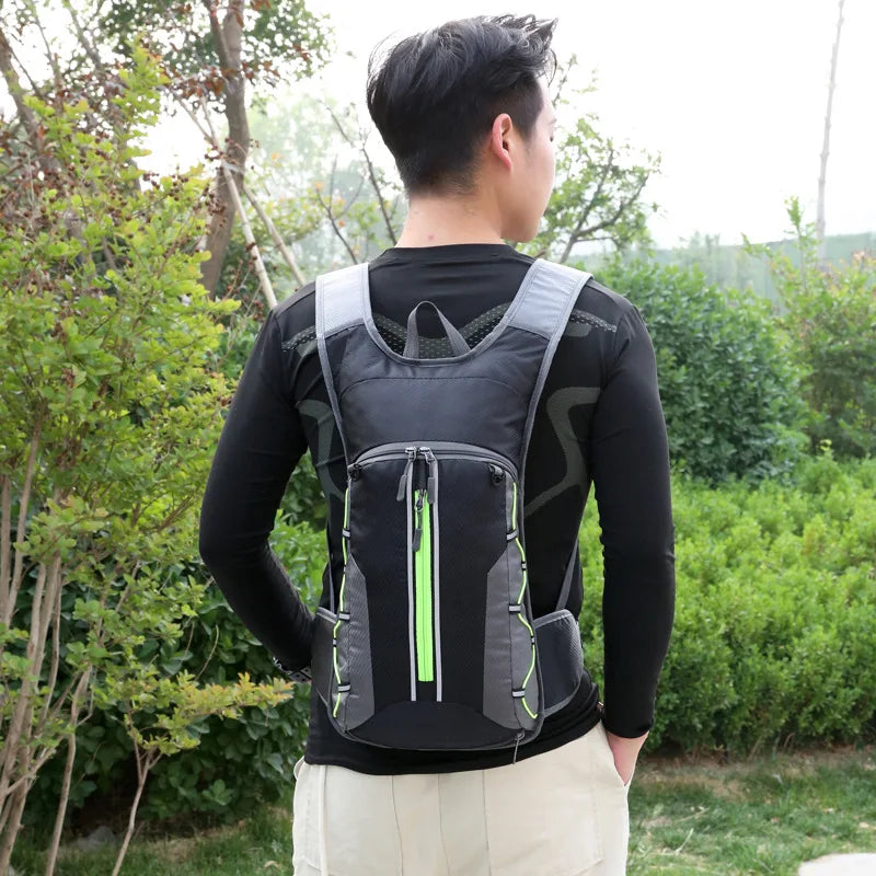 Ultraleve dobrável saco de água capacete armazenamento portátil esporte mochilas ao ar livre caminhadas escalada bolsa reflexiva ciclismo mochila