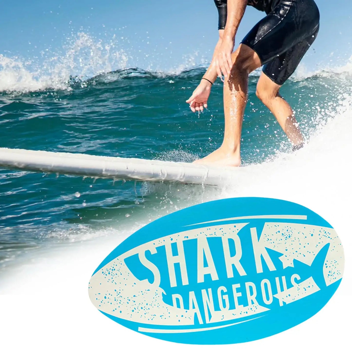 Skimboard Standing Shallow Water Beach Sand Board Small Surfboard Surf Board for Unisex Teens Boy Girls Men Women Water Sports