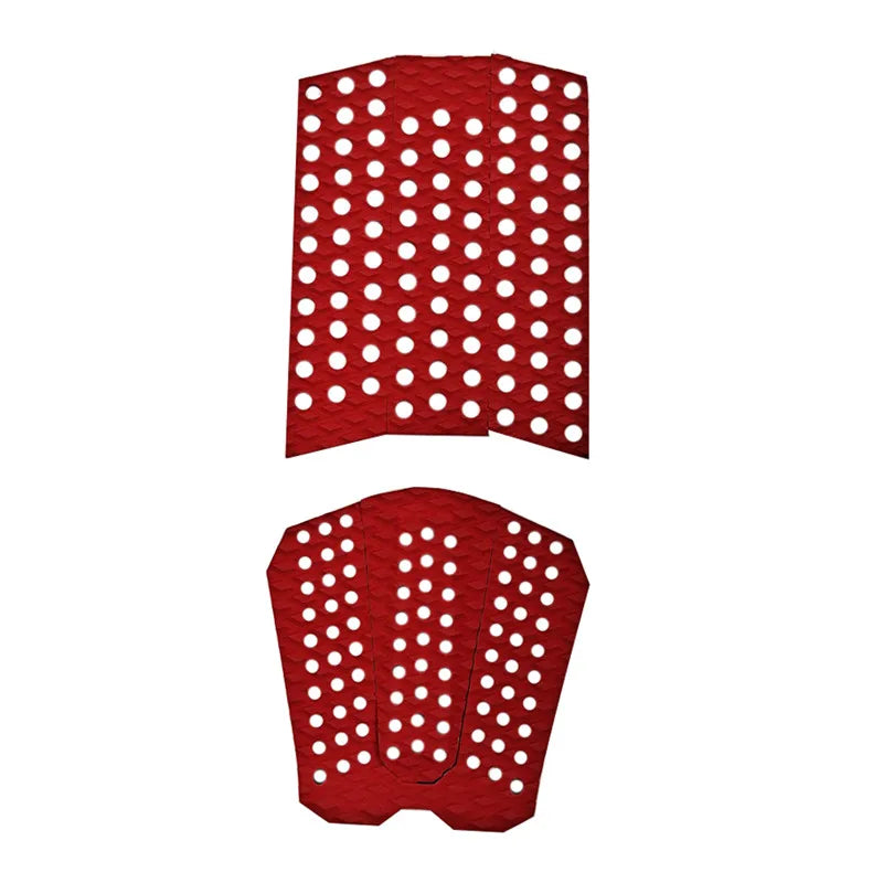 Surf Pads Grip Set Surfboard Traction Pad Front Pads Surf Eva Deck Cover Surfboard Tail Pad Foam Anti Slip Surf Mat Set