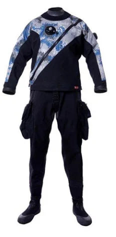 Unisex Drysuit UK Waterproof and Breathable Plus Size (L XL XXL) for Adults 5mm Wetsuits for Diving