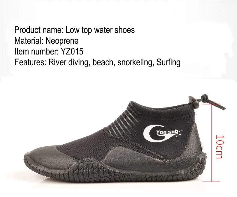 Adults Neoprene Scuba Snorkeling Water Sports Diving Shoes Waterproof Hunting Surfing Kayaking Drift WetSuit Athletic Swim Shoes