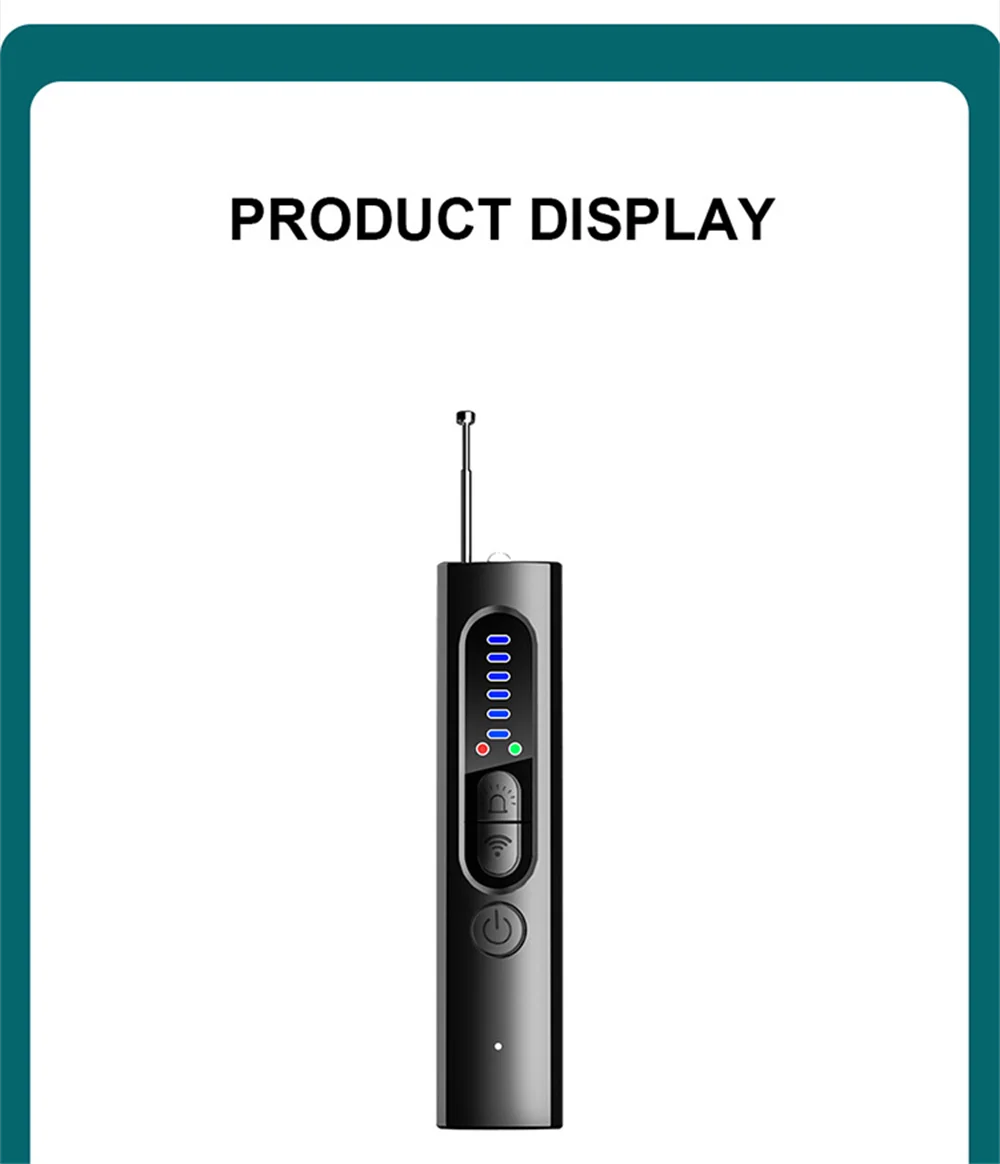 Gps Tracker Detector Multifunctional Hotel Infrared Anti-Positioning Anti-Eavesdropping Tracking Scanning Camera Detector