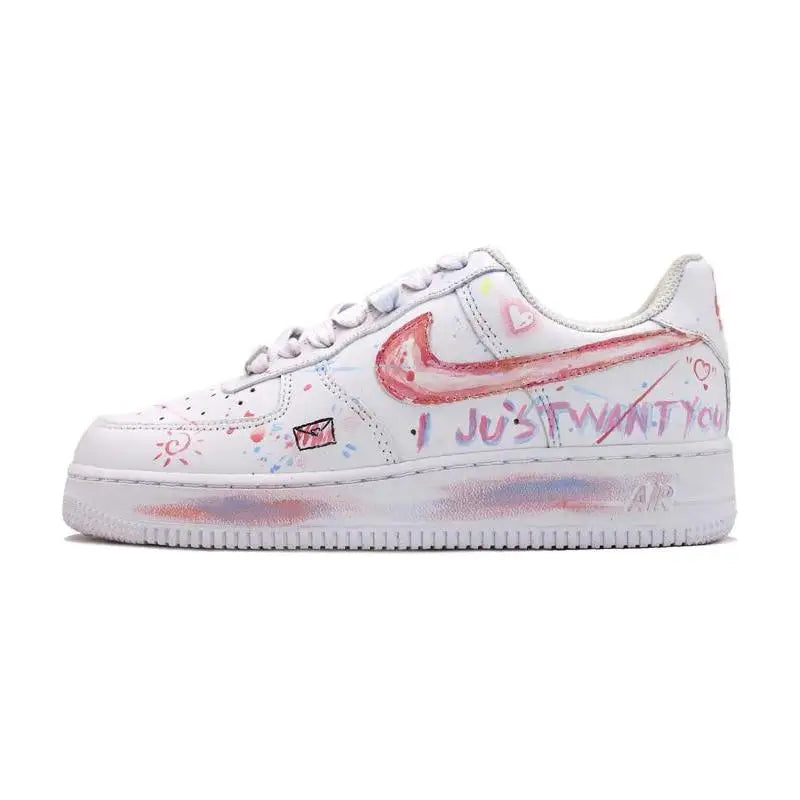 【Customize】Nike Air Force 1 Skateboarding Shoes Men Sneakers shoes CW2288-111