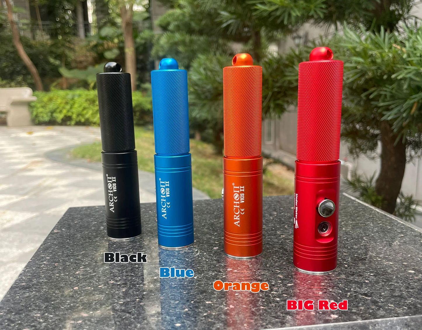 ARCHON V10S II 1200LM LED Diving Flashlight Lanter Diving Flashlight Underwater Diving Flashlight