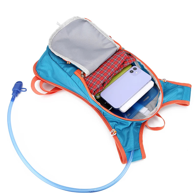 12L Outdoor Sport Bike Cycling Running Hiking Hydration Water Bag Storage Helmet Pack Waterproof UltraLight Bladder Backpack