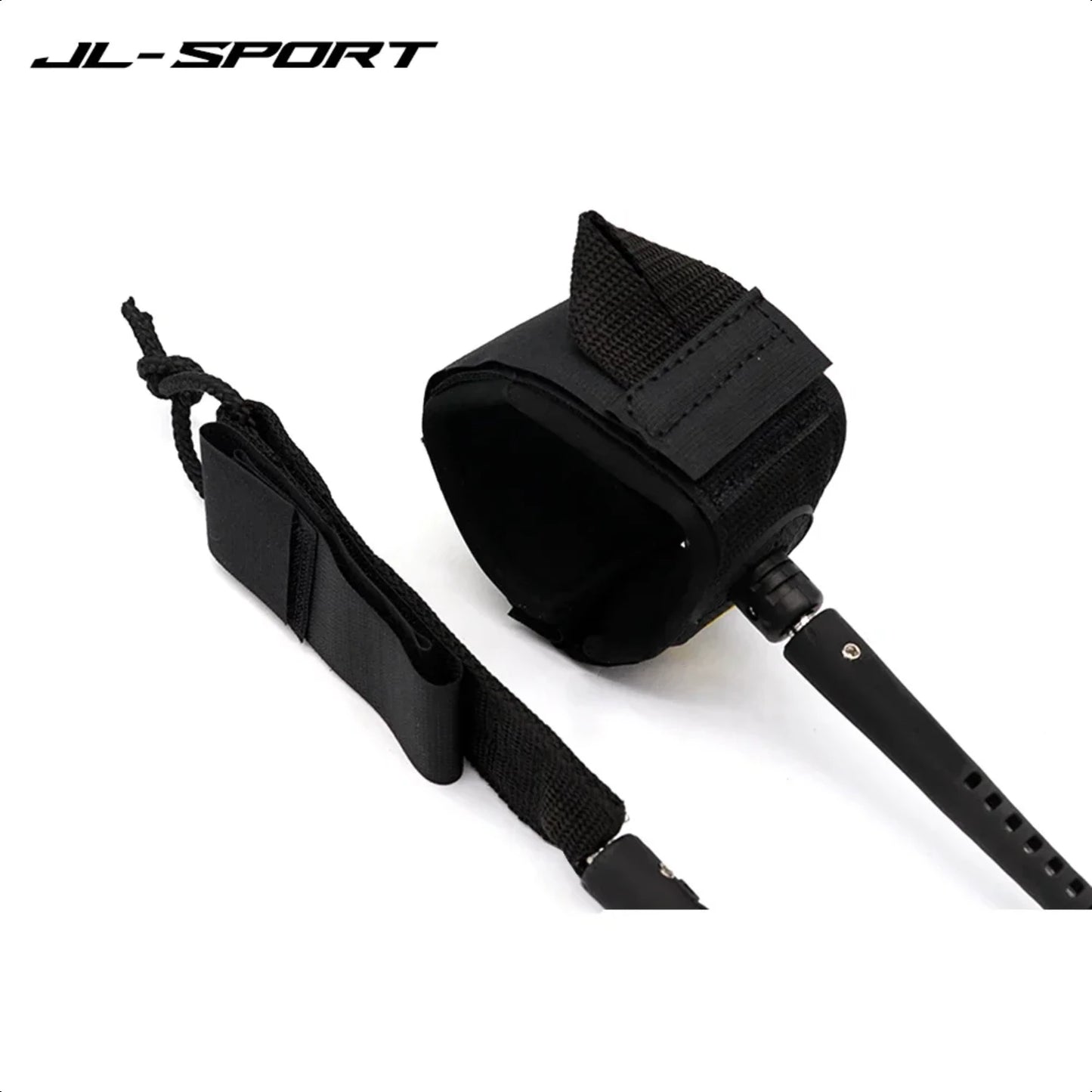 Board Surf Leash Surf Board Leash 7mm TPU Foot Rope Nlack Straight Surf Leash With Simple Packing