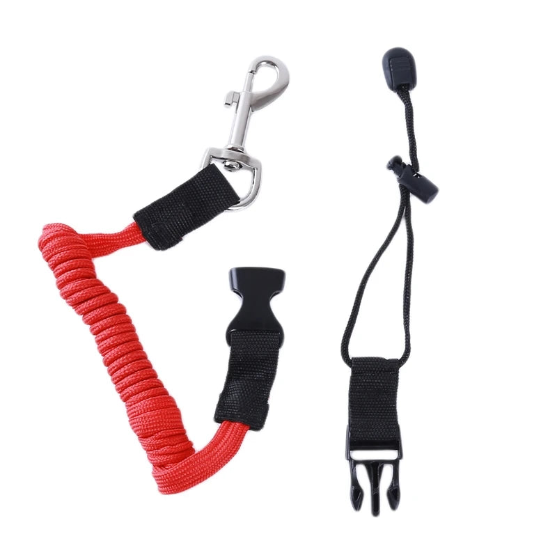 Kayak Paddle Leash Surfboard Surfing Rope Safety Leash Rowing Boats Lanyard Fishing Rod Canoe Accessories