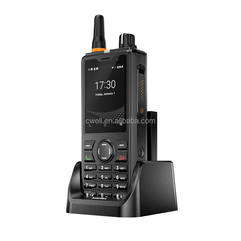 UNIWA F41 Walkie Talkie 4600mAh Battery Android 9.0 4G POC SOS RealPTT MT6739 Quad Core Long-lasting WiFi Speaker Communication