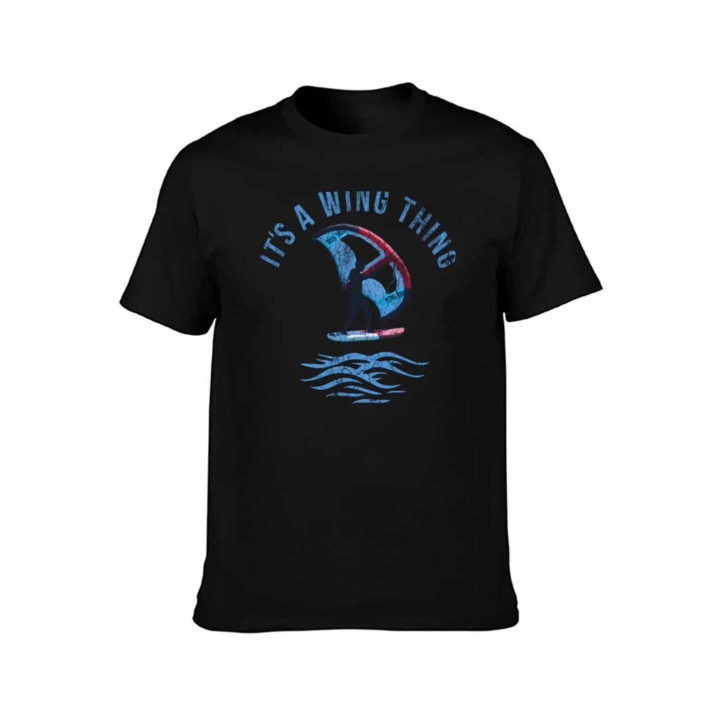 It's a wing thing Vintage Wing Foil Wing Surf Wingfoiler Wingsurfer T-Shirt summer clothes street wear sweat shirts, men