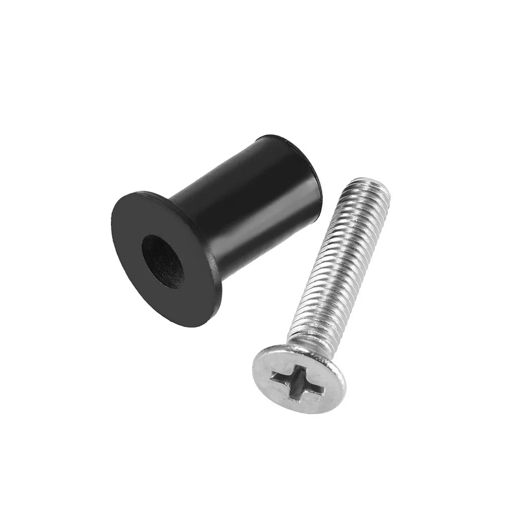 M5 Rubber Well Nuts with Screw, Blind Fastener, Motorcycle Windscreen Rivet, Kayak, Canoe, Boat, Marine Dinghy Accessories