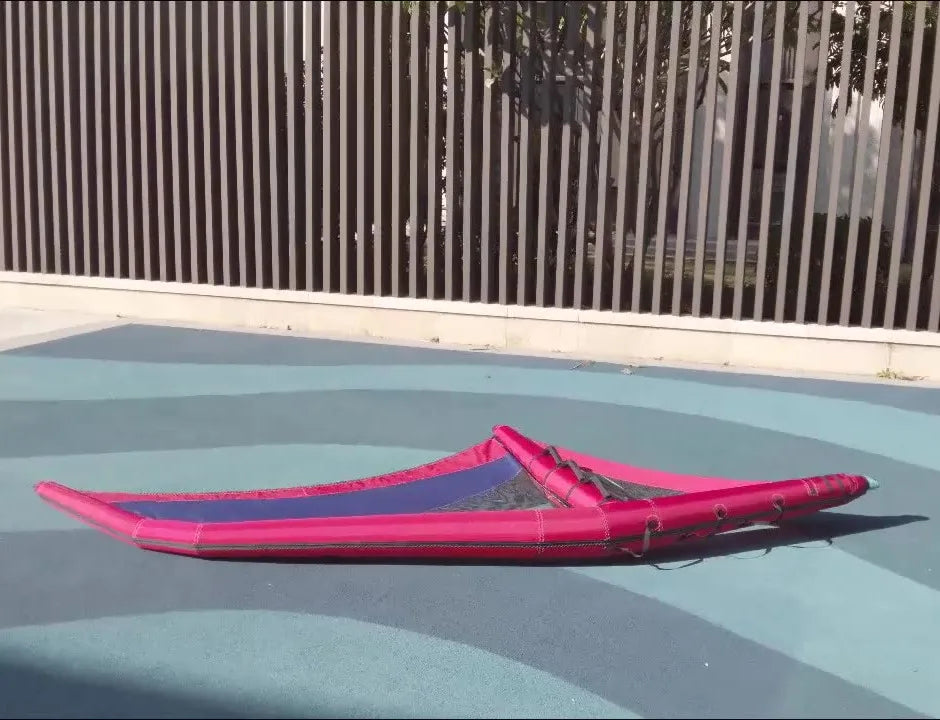 Foil Wing Kite Handheld Inflatable Wing Foil Kitesurfing Wingsurfer Kite for Snow Surfing Ski Surfing