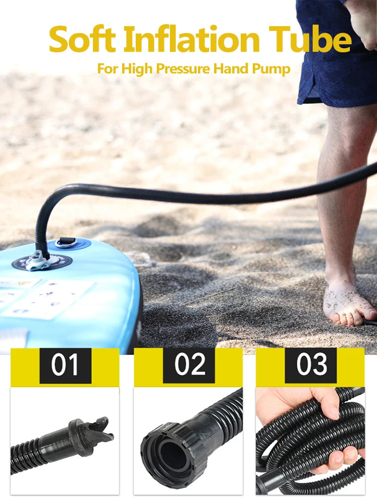 Air Pump Hose Soft Inflation Tube For High Pressure Hand Pump Aqua Marina/ZRAY/Jilong Stand up Paddle SUP Board Boat Accessory