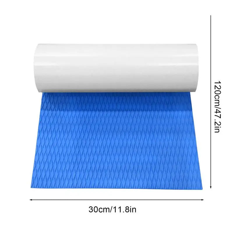 Surf Traction Pad Deck Grip Mat EVA Foam Boat Deck Mat Self-Adhesive Non-Slip Trimmable Sheet For Surfboard RV Yacht Kayak
