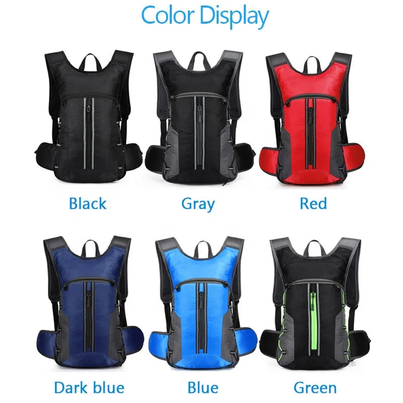 Ultralight Foldable Water Bag Helmet Storage Portable Sport Back packs Outdoor Hiking Climbing Pouch Reflective Cycling Backpack