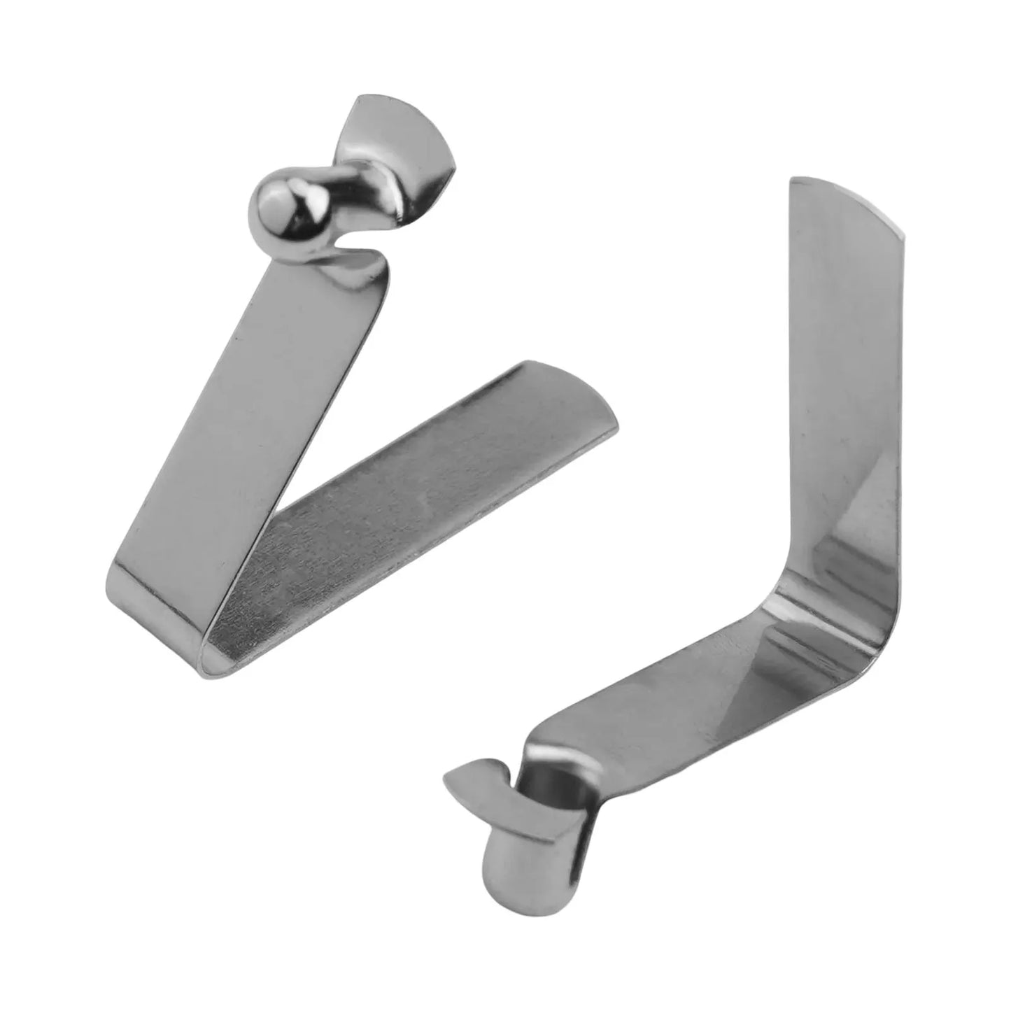 100pcs Kayaking Paddle V-Shaped Spring Clip Locking Tube Pin Push Clip For Tent Pole 5.5mm Kayak-Paddle Spring Clips Boat Access