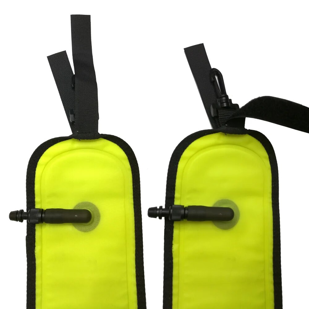 110cm Scuba Diving Surface Marker Buoy SMB Signal Tube Safety Sausage SMB Gear for Underwater Spearfishing Snorkeling Diver