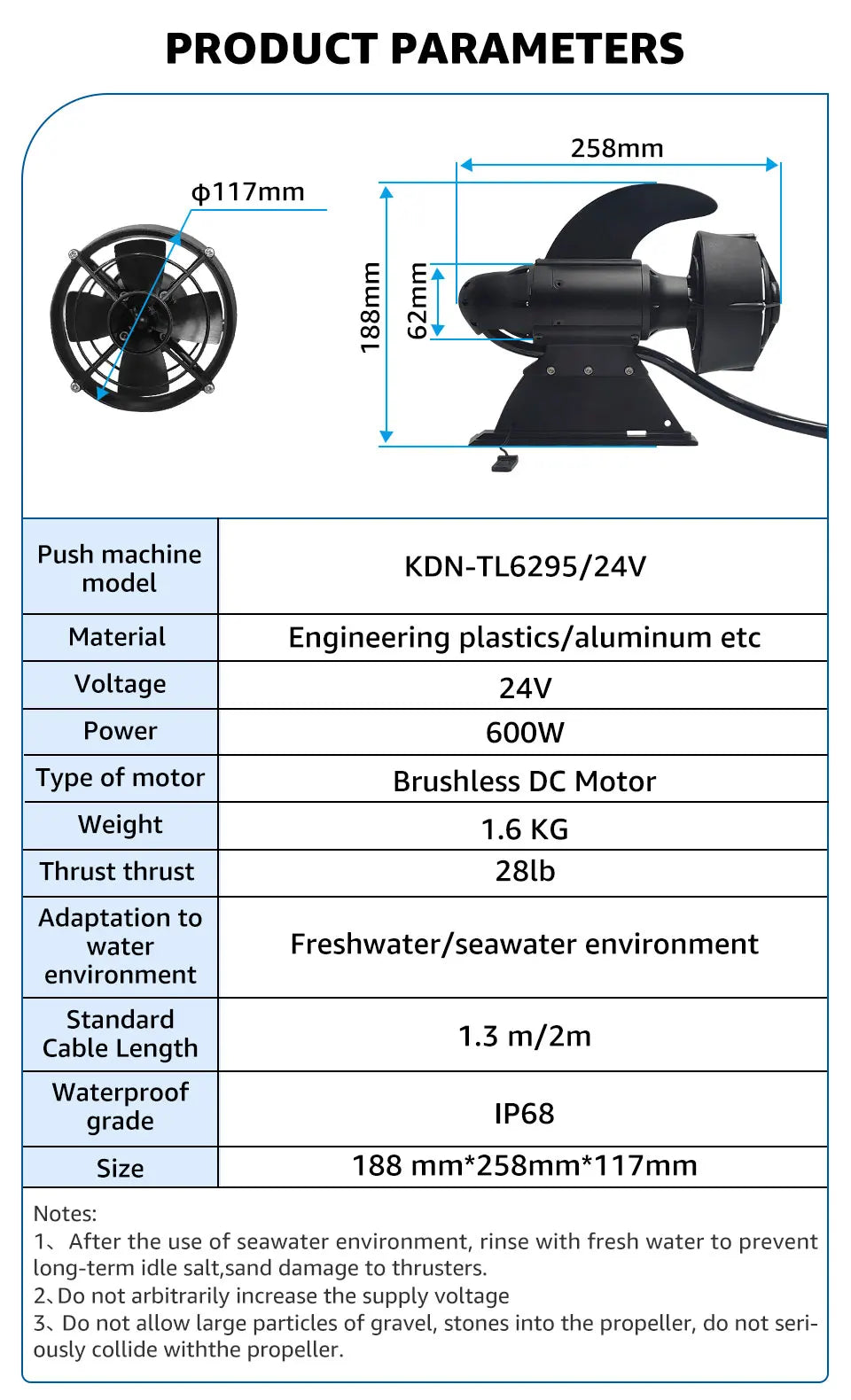 Electric Motor With  Battery Case Fishing Electric Fin Stand Up Paddle Board Push Motor E Fin SUP Surf Kayak POWER FIN
