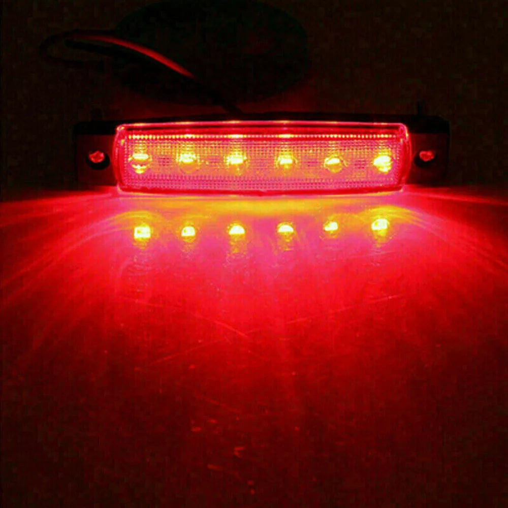 4pcs Red Green LED Lights For Boat 12V Navigation Light Marine Sailing Signal Lamp Yacht Accessories Waterproof