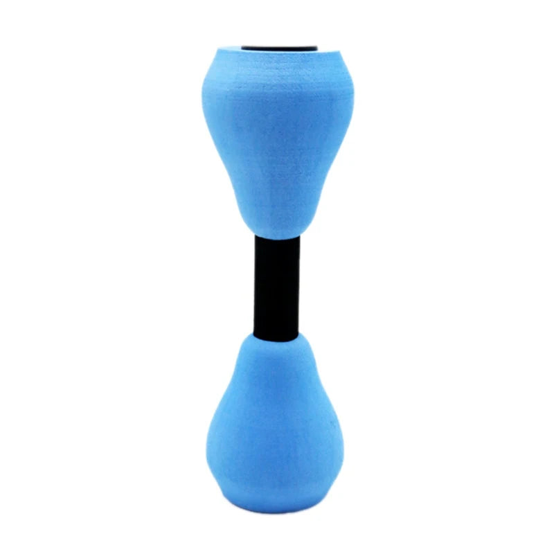 1 Pair Aquatic Exercise Dumbells Water Aerobic Exercise Foam Dumbbells Pool Resistance Swimming Training Water Sports