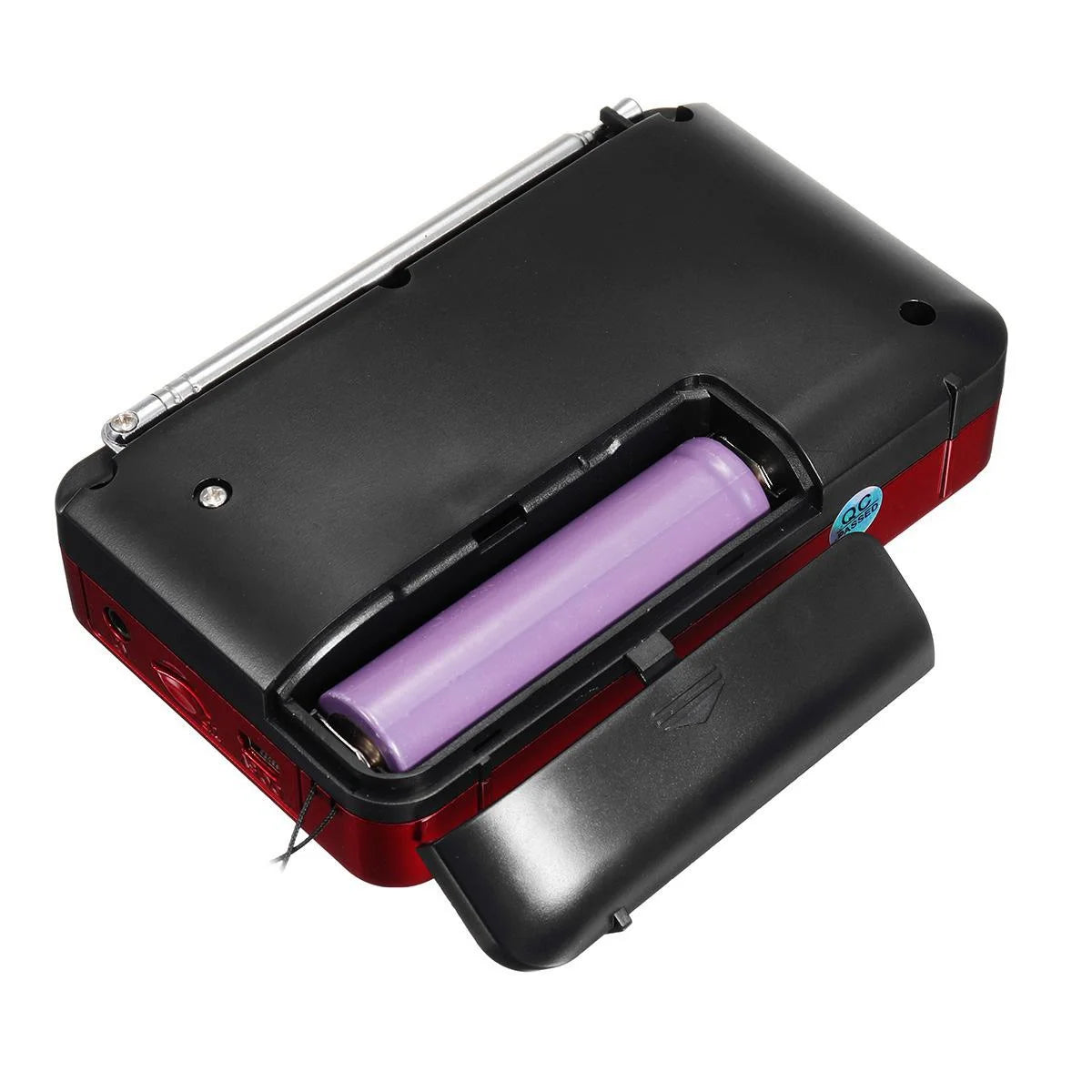 AM/FM/WB Reception Emergency Flashlight, Hand Crank and Solar Charging, USB-C Power Supply, SOS Siren, Mobile Power Supply