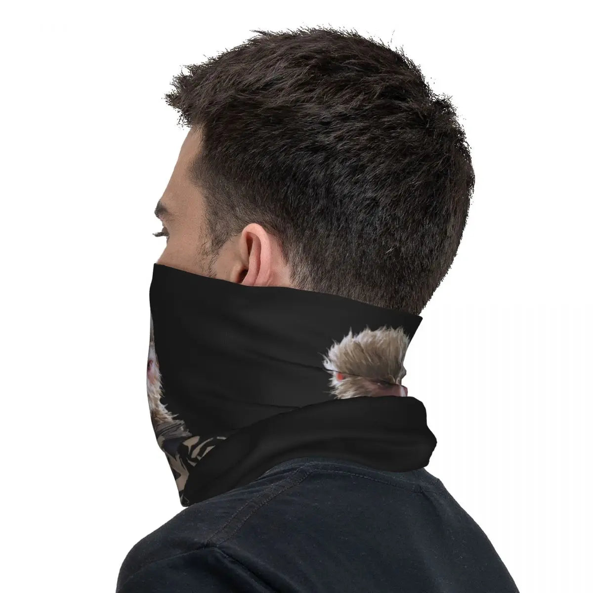 Outdoor Sports Balaclava Black Myth Wukong Monkey King Cycling Mask Breathable Face Masks Running Travel UV Protection Scarve