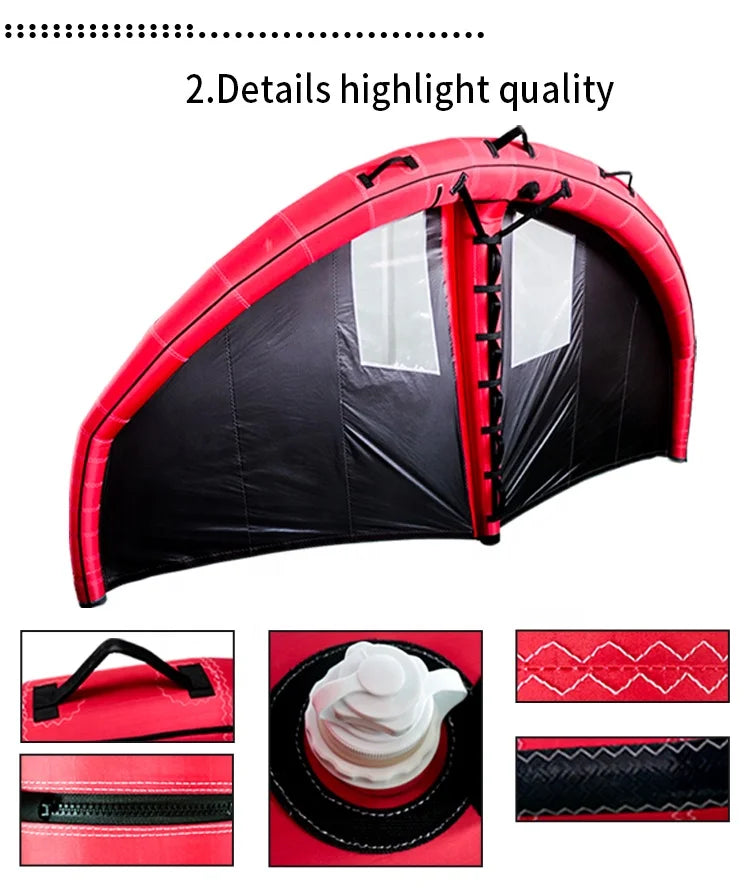 Water Sports Inflatable Surfing Wing Foil Electric Foil Board Hydrofoil Wing Foil Surfing Kite Wingsurfing