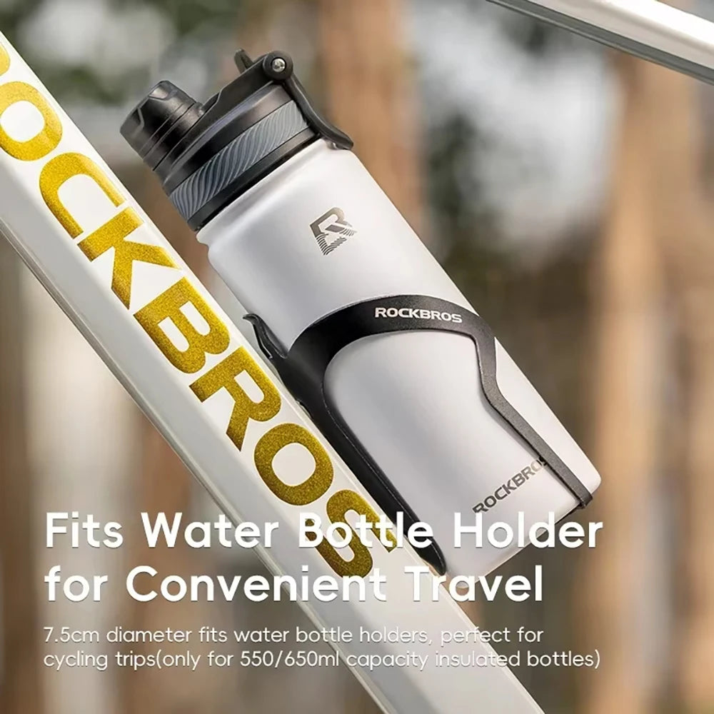Stainless Steel Insulated Water BottleSports Insulated Water BottleLeak-proof and BPA-freeReusable Suitable for Cycling Running