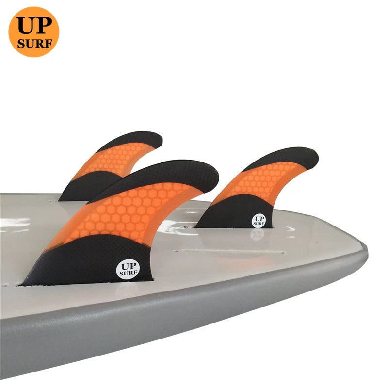 UPSURF FUTURE Fins G5/G7 Sup Surfing Board Quilhas Padle Surf Carbon Fibre 3Pcs/set Surfcasting Accessories Christmas Gifts