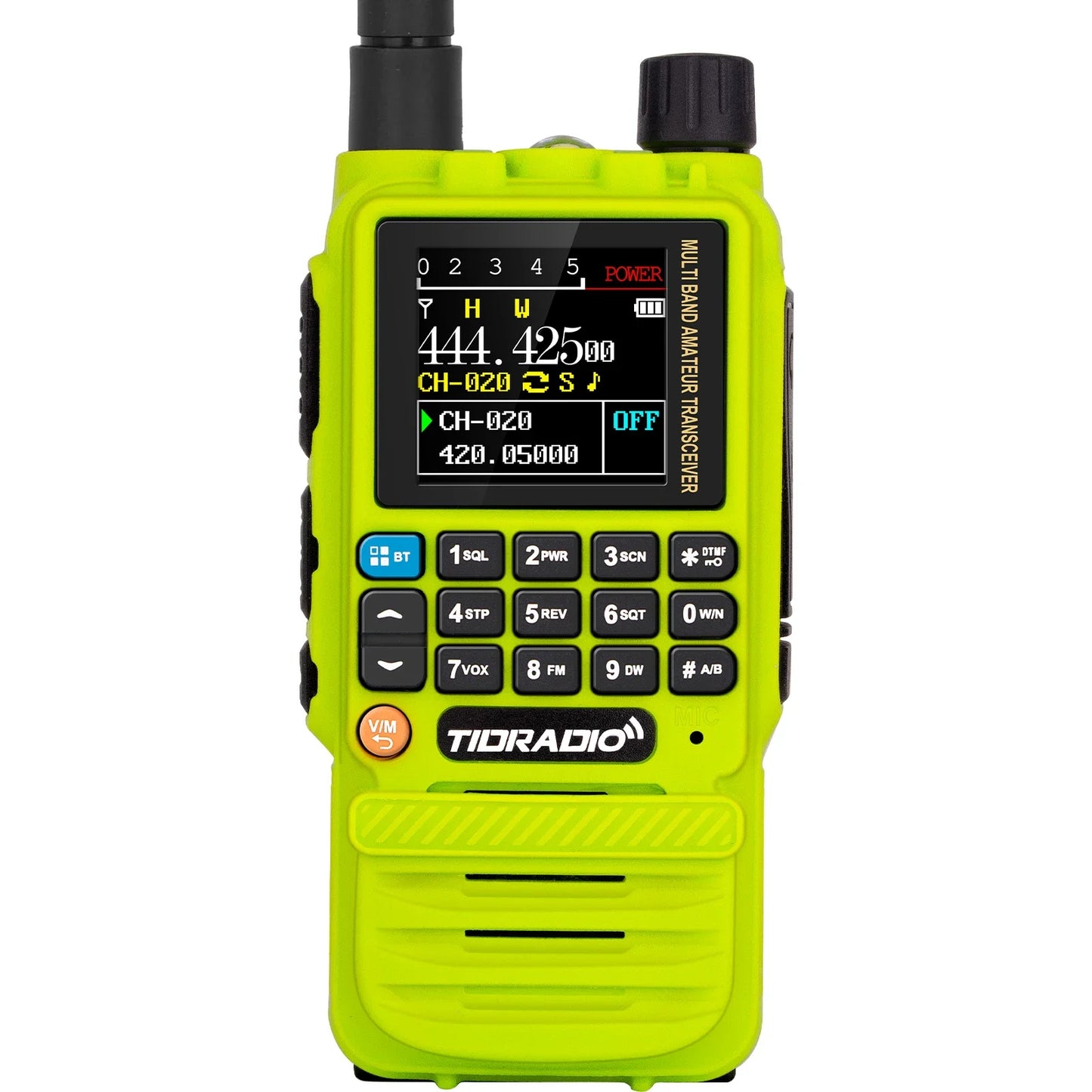 TIDRADIO H3 Long Range Walkie Talkie Phone APP Wireless Programming Air Band Ham Two Way Radio USB Type-C Programming &Charge