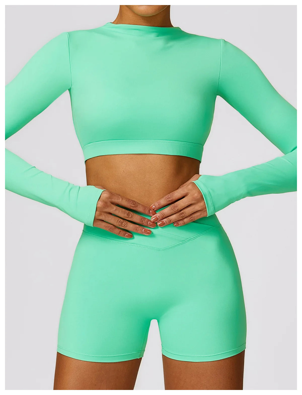 New Sexy Backless Gym Top Women Fitness Crop Yop Quick Dry Sportswear Women Workout Top Long Sleeve Yoga Clothes With chest pads