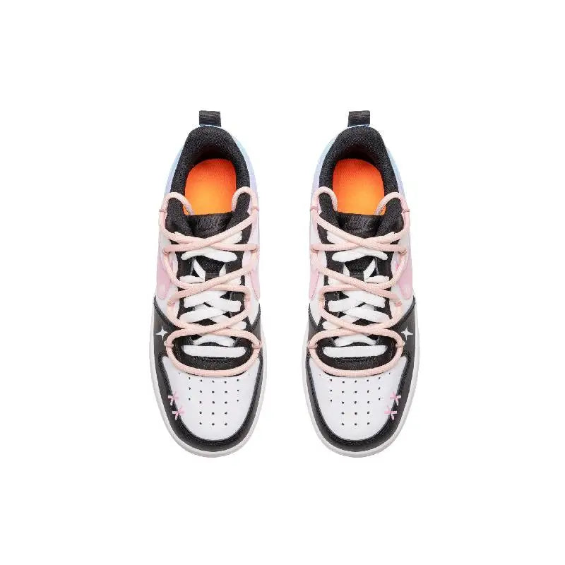 【Customize】Nike Court Borough Skateboarding Shoes Women's Low-top Blue Sneakers shoes BQ5448-115
