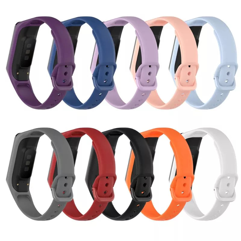 Silicone Band Strap For Samsung Galaxy Fit 2 SM-R220 Watch Bracelet Replacement Sport Watchband Correa For Samsung Galaxy Fit 2