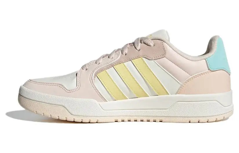 adidas neo Entrap Skateboarding Shoes Women's Low-top Pink/white/pink Sneakers shoes ID6054