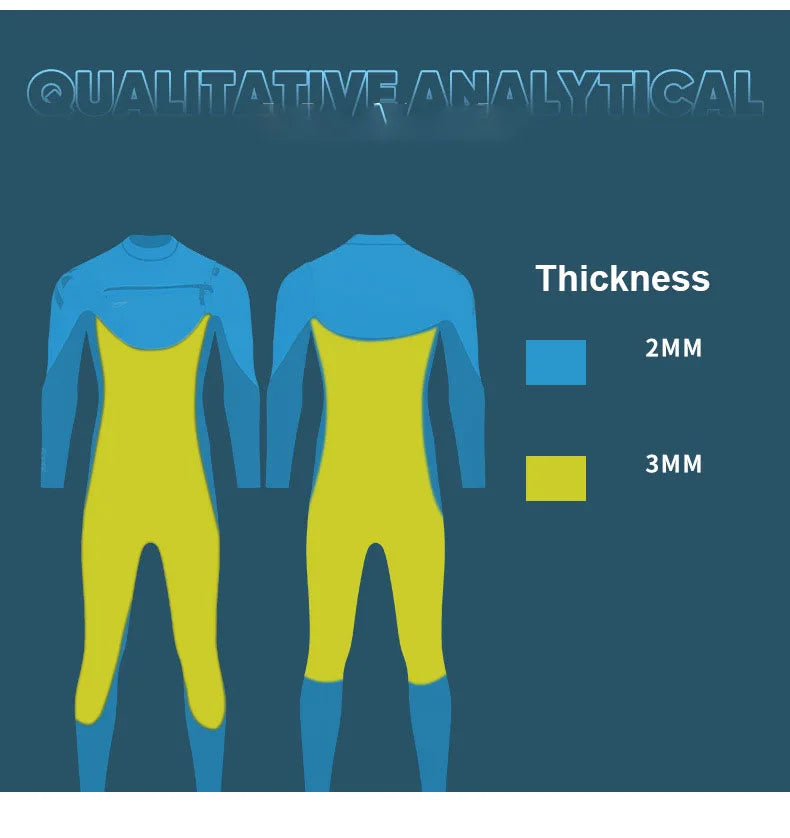 Men Women Neoprene Wetsuits 3/2MM Surf Suit Snorkel Swimwear Winter High elasticity Rash Guards Spearfishing Scuba Diving